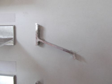 Preview: Wetterschenkel Elton Alu natur 35 mm Ausladung,WS14